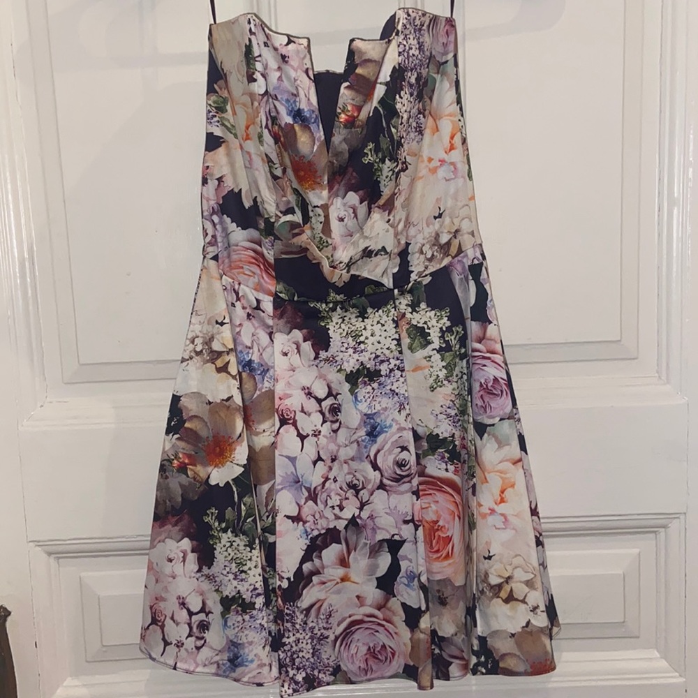 ASOS Mini Floral Homecoming Dress